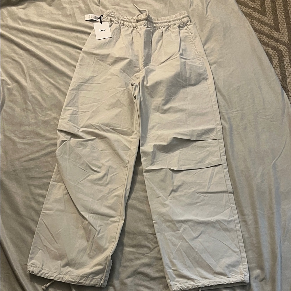 TNA Cream Cargo Pants